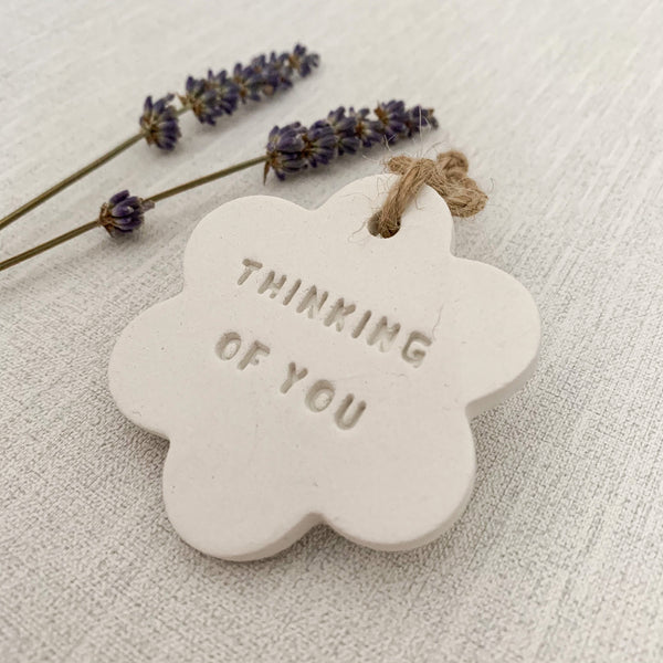 Thinking Of You Gift | Hanging Decoration | Clay Keepsake